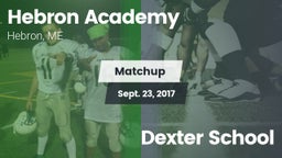 Matchup: Hebron Academy  vs. Dexter School 2017