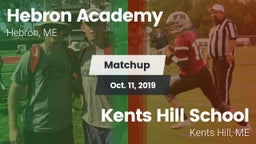 Matchup: Hebron Academy  vs. Kents Hill School 2019