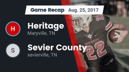 Recap: Heritage  vs. Sevier County 2017