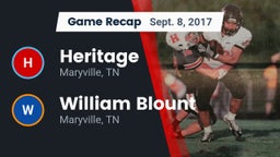 Recap: Heritage  vs. William Blount  2017