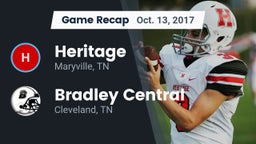 Recap: Heritage  vs. Bradley Central  2017