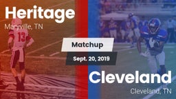 Matchup: Heritage  vs. Cleveland  2019