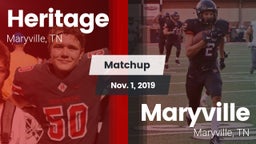 Matchup: Heritage  vs. Maryville  2019