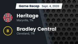 Recap: Heritage  vs. Bradley Central  2020