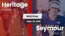 Matchup: Heritage  vs. Seymour  2020
