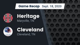 Recap: Heritage  vs. Cleveland  2020
