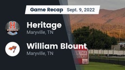 Recap: Heritage  vs. William Blount  2022