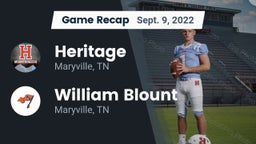 Recap: Heritage  vs. William Blount  2022