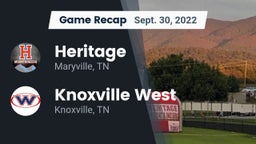 Recap: Heritage  vs. Knoxville West  2022