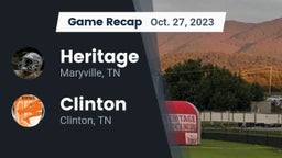 Recap: Heritage  vs. Clinton  2023