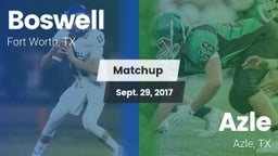 Matchup: Boswell vs. Azle  2017