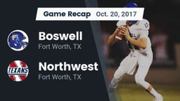 Recap: Boswell   vs. Northwest  2017