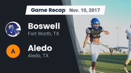 Recap: Boswell   vs. Aledo  2017