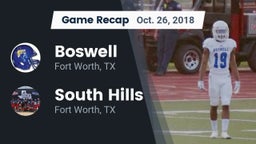 Recap: Boswell   vs. South Hills  2018