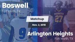 Matchup: Boswell vs. Arlington Heights  2018