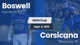 Matchup: Boswell vs. Corsicana  2019