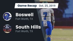 Recap: Boswell   vs. South Hills  2019