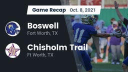 Recap: Boswell   vs. Chisholm Trail  2021
