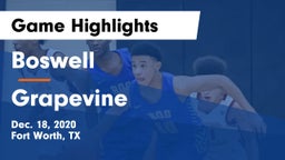 Boswell   vs Grapevine  Game Highlights - Dec. 18, 2020