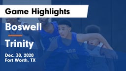 Boswell   vs Trinity  Game Highlights - Dec. 30, 2020