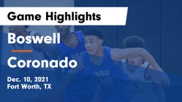 Boswell   vs Coronado  Game Highlights - Dec. 10, 2021