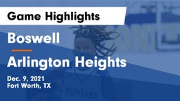 Boswell   vs Arlington Heights  Game Highlights - Dec. 9, 2021