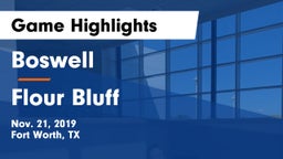 Boswell   vs Flour Bluff  Game Highlights - Nov. 21, 2019