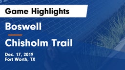 Boswell   vs Chisholm Trail  Game Highlights - Dec. 17, 2019