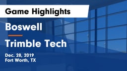 Boswell   vs Trimble Tech  Game Highlights - Dec. 28, 2019