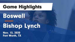 Boswell   vs Bishop Lynch  Game Highlights - Nov. 13, 2020
