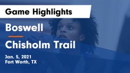Boswell   vs Chisholm Trail  Game Highlights - Jan. 5, 2021