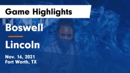 Boswell   vs Lincoln  Game Highlights - Nov. 16, 2021