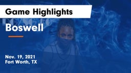 Boswell   Game Highlights - Nov. 19, 2021