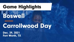 Boswell   vs Carrollwood Day Game Highlights - Dec. 29, 2021