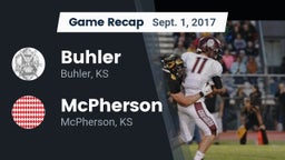 Recap: Buhler  vs. McPherson  2017