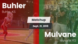 Matchup: Buhler  vs. Mulvane  2018