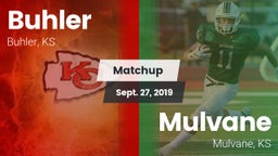 Matchup: Buhler  vs. Mulvane  2019