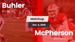 Matchup: Buhler  vs. McPherson  2019