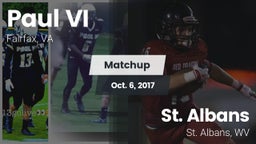 Matchup: Paul VI  vs. St. Albans  2017