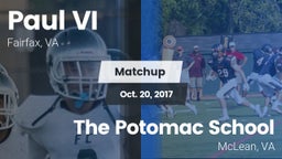 Matchup: Paul VI  vs. The Potomac School 2017
