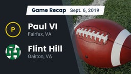 Recap: Paul VI  vs. Flint Hill  2019