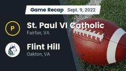Recap: St. Paul VI Catholic  vs. Flint Hill  2022