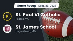 Recap: St. Paul VI Catholic  vs. St. James School 2022