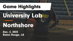 University Lab  vs Northshore  Game Highlights - Dec. 2, 2023