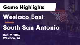 Weslaco East  vs South San Antonio  Game Highlights - Dec. 2, 2023