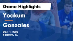 Yoakum  vs Gonzales  Game Highlights - Dec. 1, 2020