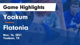 Yoakum  vs Flatonia  Game Highlights - Nov. 16, 2021