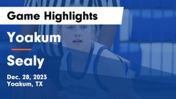 Yoakum  vs Sealy  Game Highlights - Dec. 28, 2023