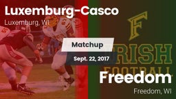 Matchup: Luxemburg-Casco vs. Freedom  2017