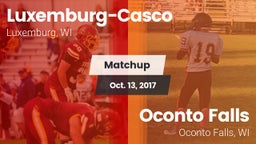 Matchup: Luxemburg-Casco vs. Oconto Falls  2017